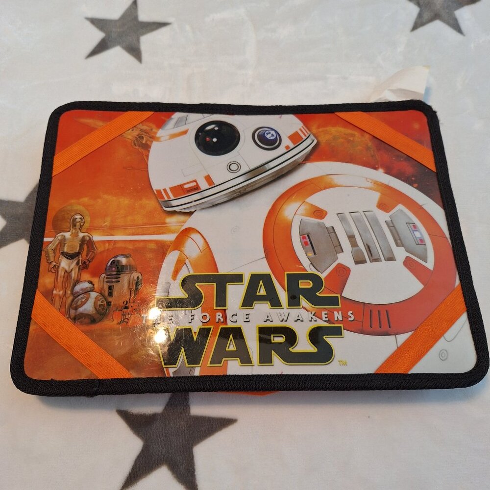 Disney Star Wars Kids Creative Travel Lap Play Space Storage Zipper‎ Pouches